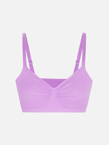 EVERENZA Seamless Wireless Bra – Light Purple