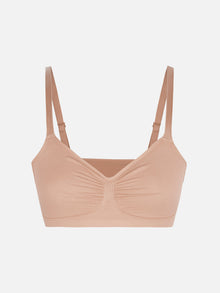 EVERENZA Seamless Wireless Bra – Chestnut Brown