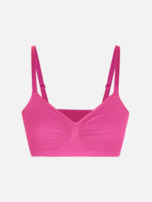 EVERENZA Seamless Wireless Bra – Magenta
