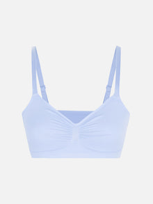 EVERENZA Seamless Wireless Bra – Light Blue