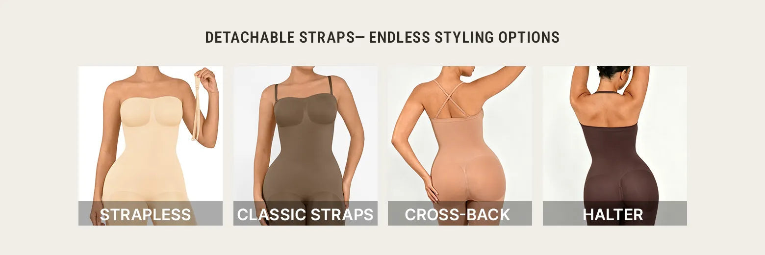 Everenza Sienna Strapless Shaping Bodysuit — Convertible Straps
