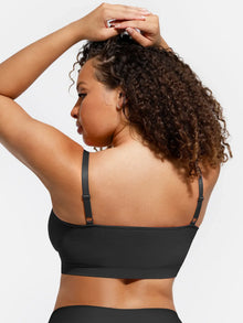 EVERENZA Seamless Wireless Bra – Black