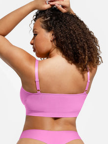 EVERENZA Seamless Wireless Bra – Light Pink