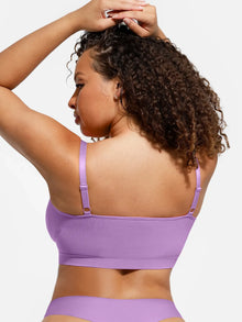 EVERENZA Seamless Wireless Bra – Light Purple