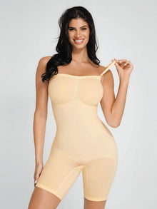 Everenza Sienna Strapless Shaping Bodysuit – Butter Cream