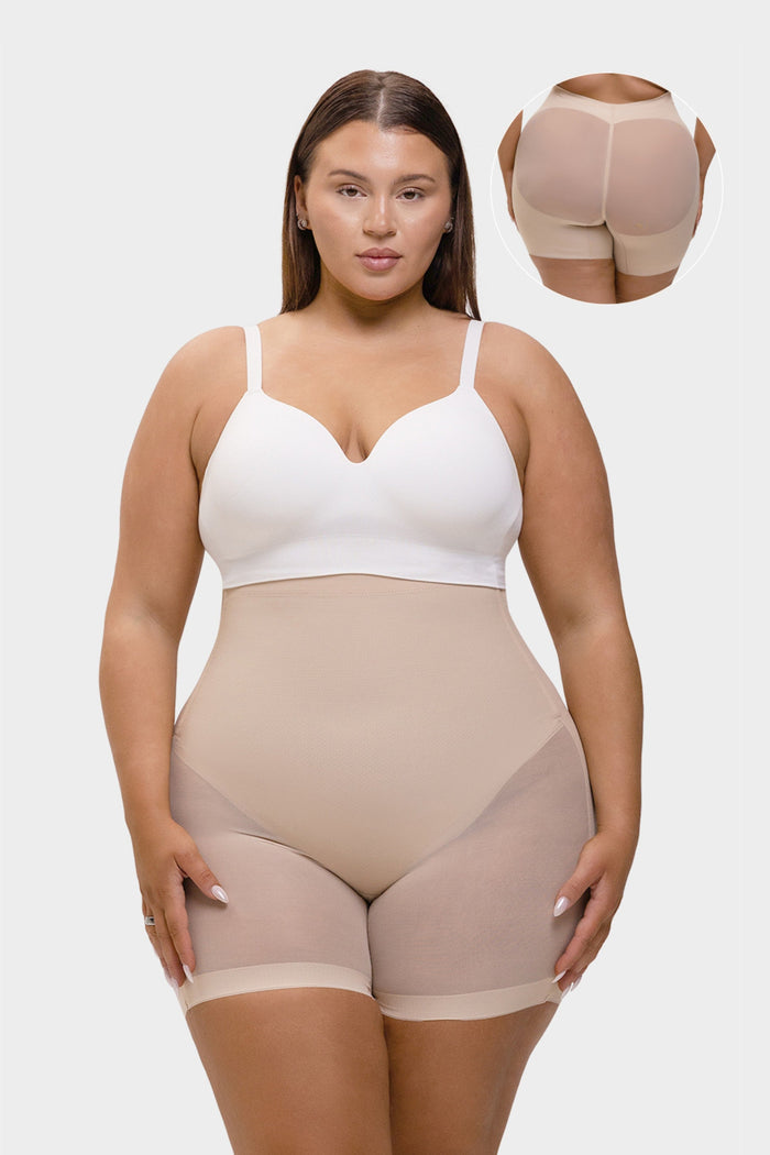 Everenza Amelia CoreLock Shaping Shorts – Beige