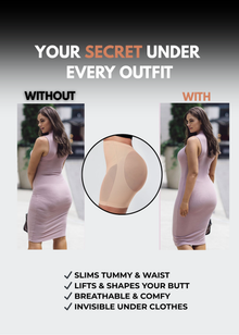 Everenza Amelia CoreLock Shaping Shorts — Tummy Control & Butt Lift