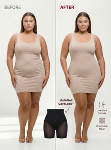 Everenza Amelia CoreLock Shaping Shorts — Tummy Control & Butt Lift