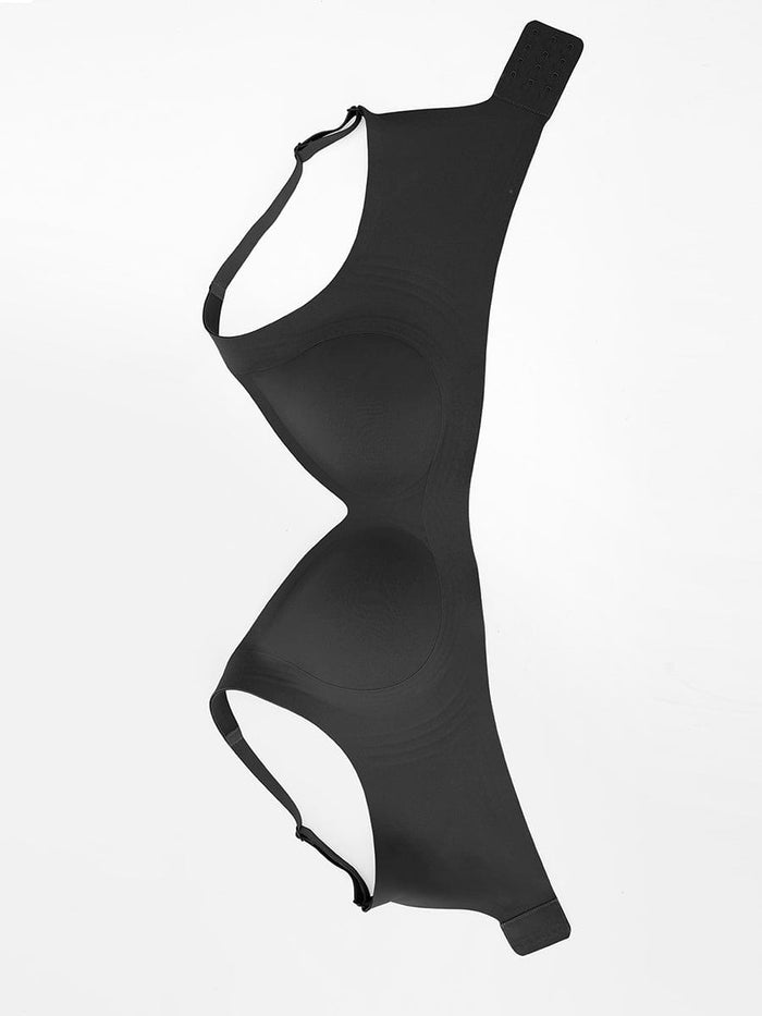 Black — Everenza Lena Wireless Plunge T-Shirt Bra